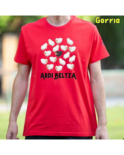Gizonezkoen Kamiseta - ARDI BELTZA