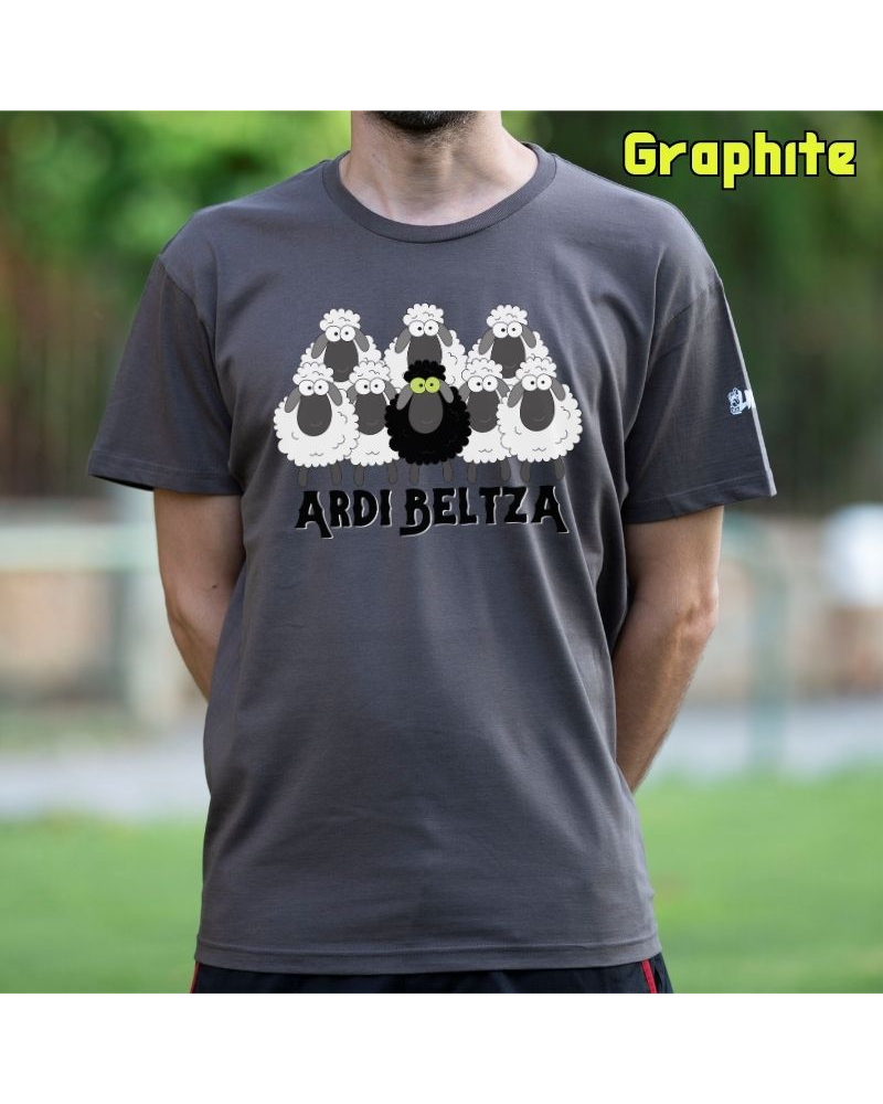 Ardi Beltza II - Gizonezkoen Kamiseta