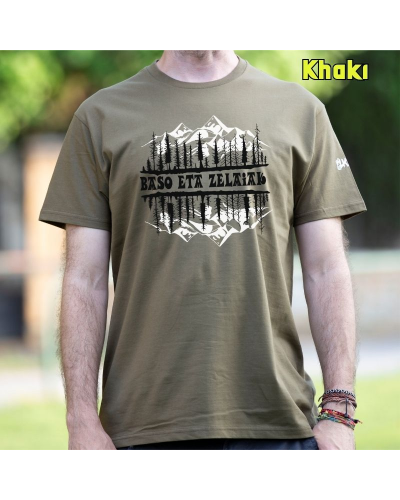 Gizonezkoen Kamiseta - BASO ETA ZELAIAK