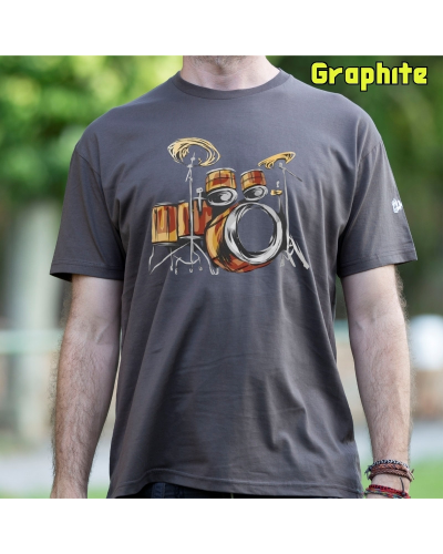 Camiseta Hombre Manga Corta - DRUMS