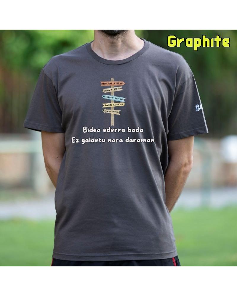 Gizonezkoen Kamiseta - Bide Ederra Bada