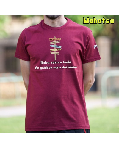Gizonezkoen Kamiseta - Bide Ederra Bada