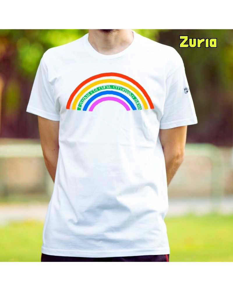 Eguzkia Eta Euria Erromako Zubia - Gizonezkoen Kamiseta