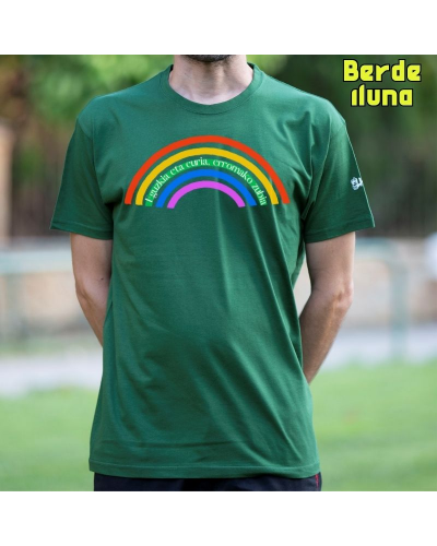 Gizonezkoen Kamiseta - Eguzkia Eta Euria Erromako Zubia