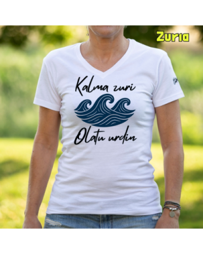 EmakumeKamiseta-Kalma Zuri Horia