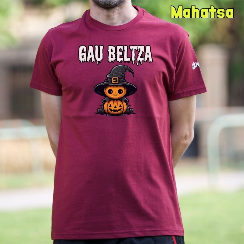Gau Beltza - Gizonezkoen Kamiseta