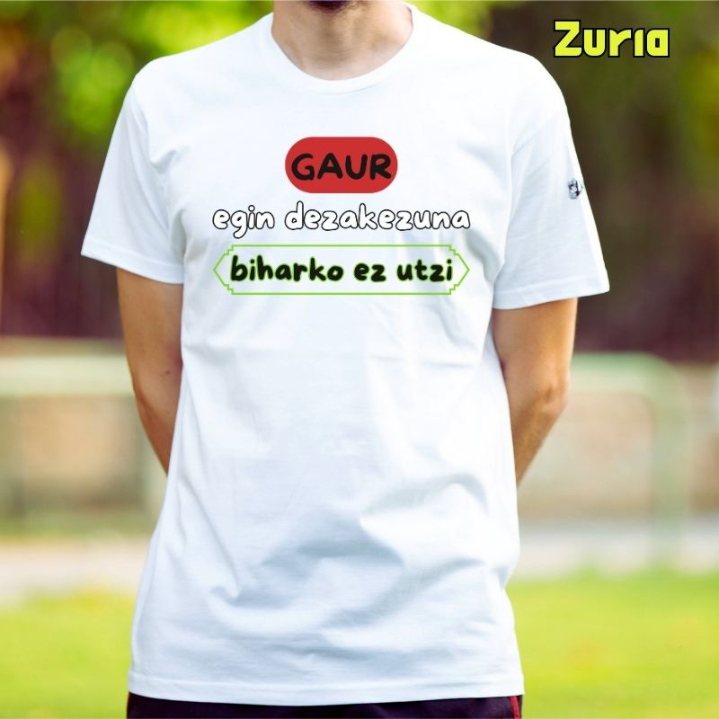 Gaur - Gizonezkoen Kamiseta