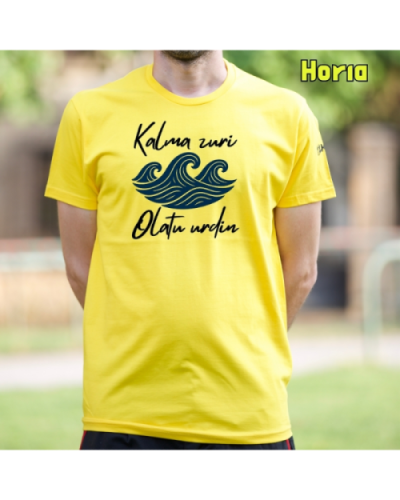 GizonKamiseta-Kalma Zuri Horia