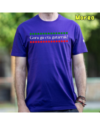 Gizonezkoen Kamiseta - Gora Gu Eta Gutarrak