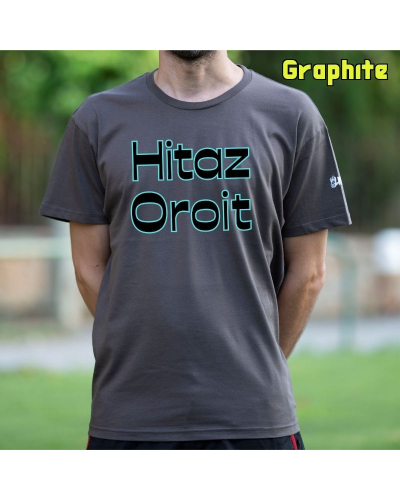 Gizonezkoen Kamiseta - Hitaz Oroit