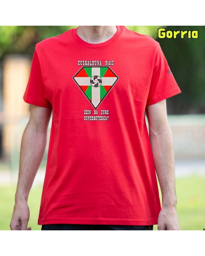Gizonezkoen Kamiseta - Superboterea