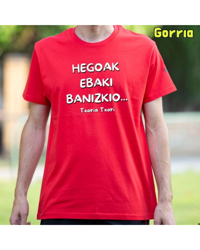 Gizonezkoen Kamiseta - Txoria Txori