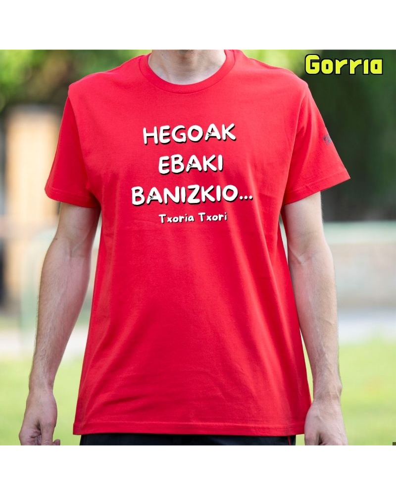 Gizonezkoen Kamiseta - Txoria Txori