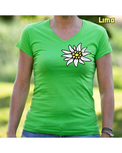 Emakumeen Kamiseta - Edelweiss