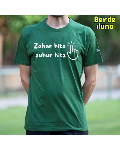 Gizonezkoen Kamiseta - Zahar Hitz Zuhur Hitz