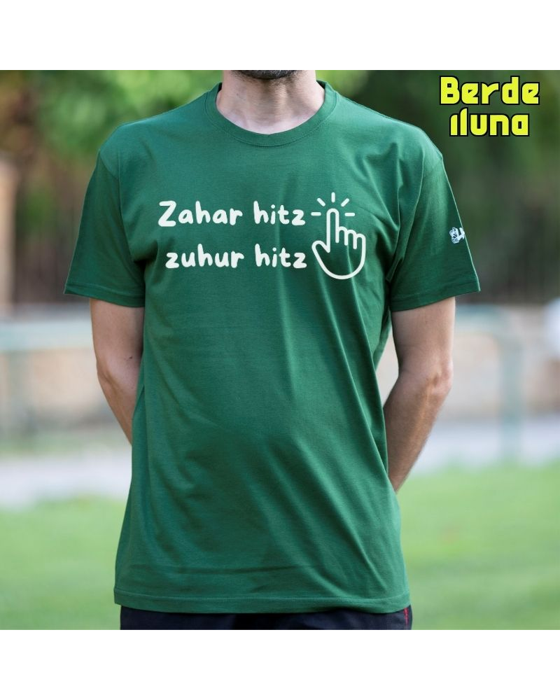 Gizonezkoen Kamiseta - Zahar Hitz Zuhur Hitz