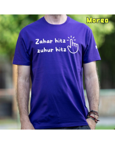 Gizonezkoen Kamiseta - Zahar Hitz Zuhur Hitz