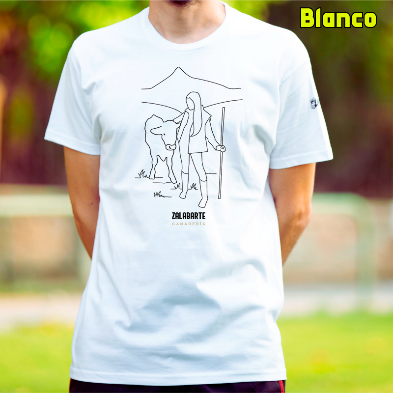 Camiseta Hombre Manga Corta - Ganadería Zalabarte