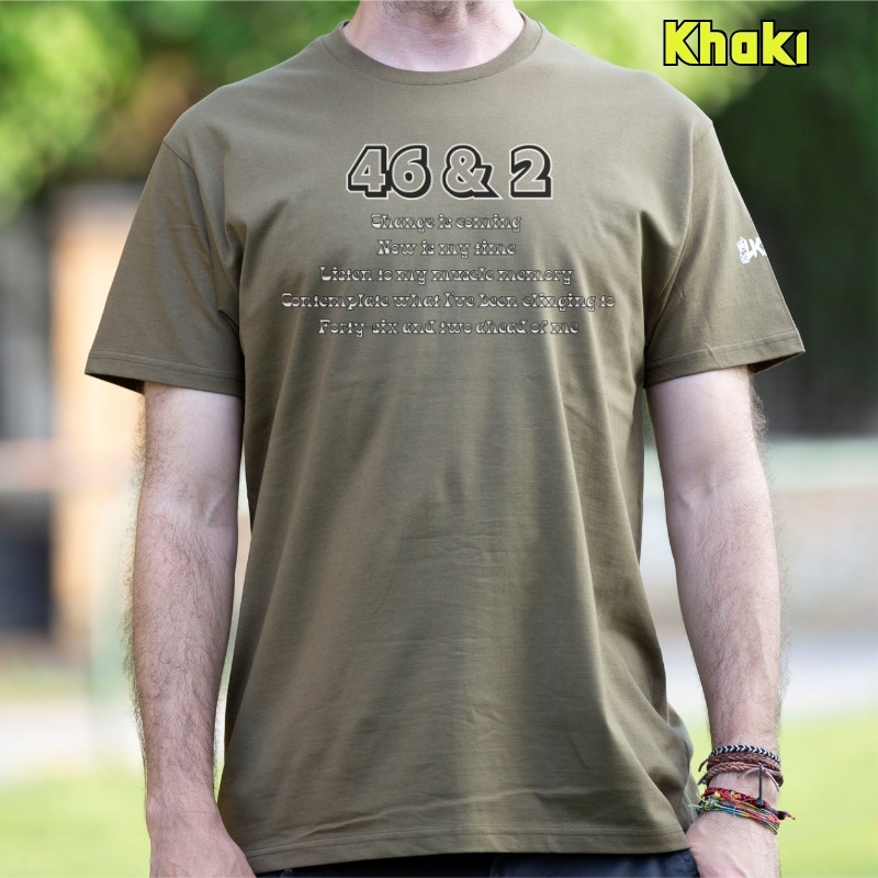 46&2 - Camiseta Hombre Manga Corta
