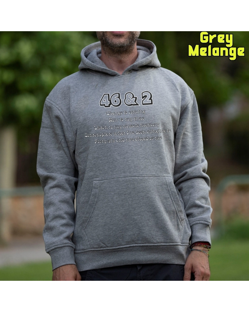 46&2 - Sudadera Hombre Con Capucha