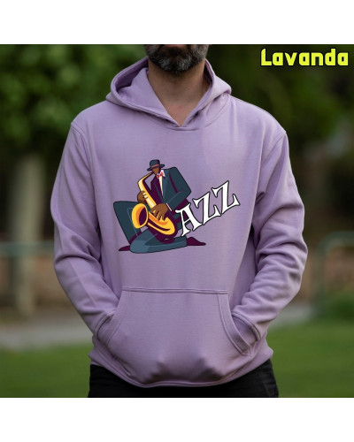 Jazz - Sudadera hombre con capucha