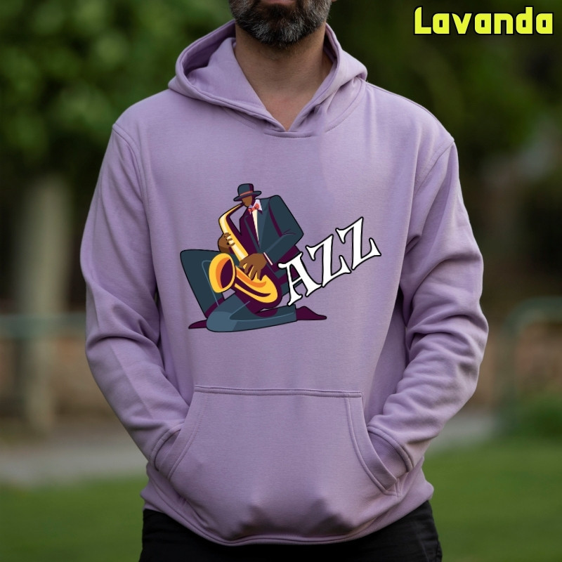 Jazz - Sudadera hombre con capucha