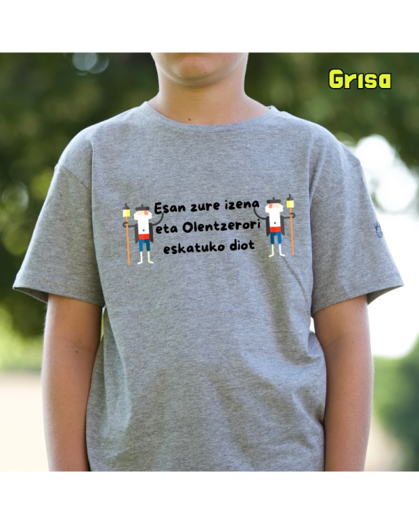 Haur Kamiseta - Esan Zure Izena Eta Olentzerori