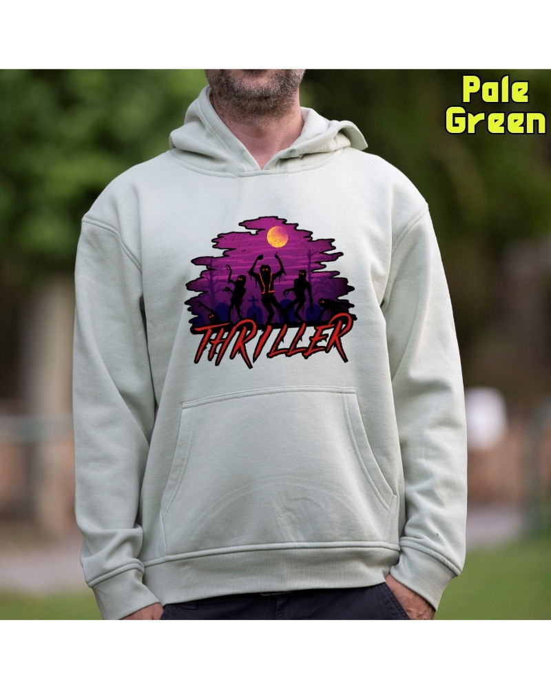 Sudadera hombre con capucha Thiller  La Kamiseta K Buskas