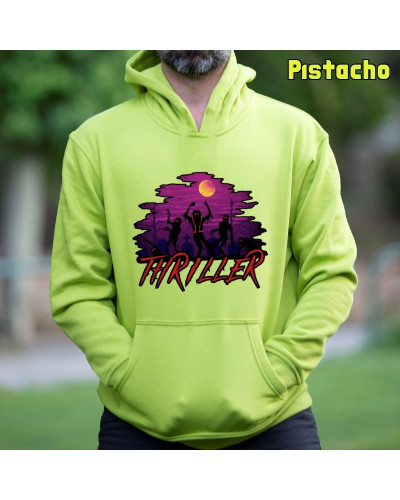 Sudadera hombre con capucha Thiller  La Kamiseta K Buskas