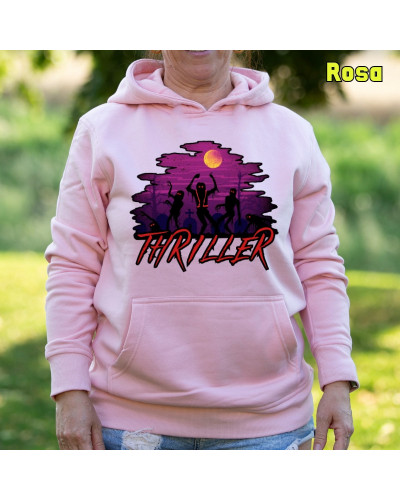 Sudadera mujer con capucha Thiller  La Kamiseta K Buskas