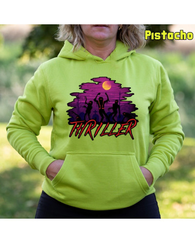 Sudadera mujer con capucha Thiller  La Kamiseta K Buskas