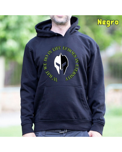 Sudadera hombre con capucha Echoes In Eternity  La Kamiseta K Buskas