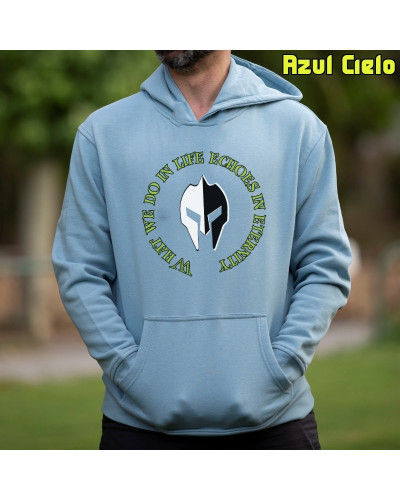 Sudadera hombre con capucha Echoes In Eternity  La Kamiseta K Buskas
