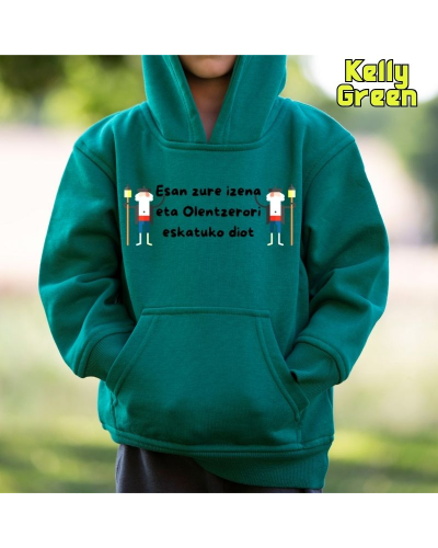 Haurren jertsea kaputxarekin - Esan Zure Izena Eta Olentzerori