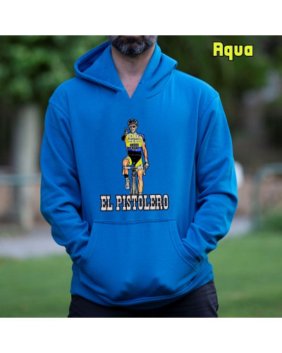 Sudadera hombre con capucha El Pistolero – La Kamiseta K Buskas