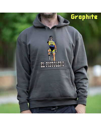 Sudadera hombre con capucha El Pistolero – La Kamiseta K Buskas