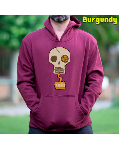 Sudadera hombre con capucha Never Say Die  La Kamiseta K Buskas