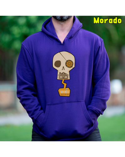 Sudadera hombre con capucha Never Say Die  La Kamiseta K Buskas