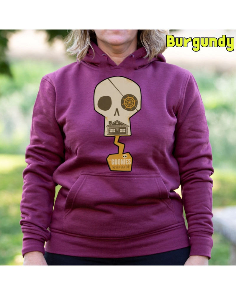 Sudadera mujer con capucha Never Say Die  La Kamiseta K Buskas