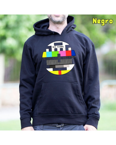 Sudadera hombre con capucha No Signal  La Kamiseta K Buskas