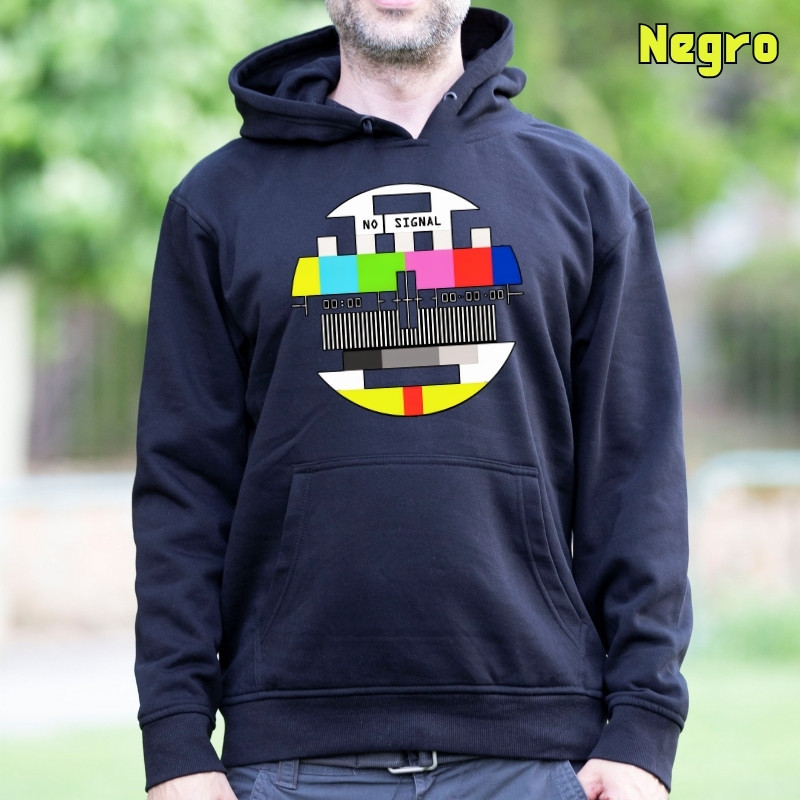No Signal - Sudadera Hombre Con Capucha