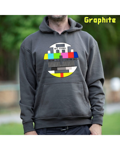 Sudadera hombre con capucha No Signal  La Kamiseta K Buskas