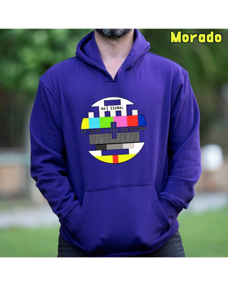 Sudadera hombre con capucha No Signal  La Kamiseta K Buskas
