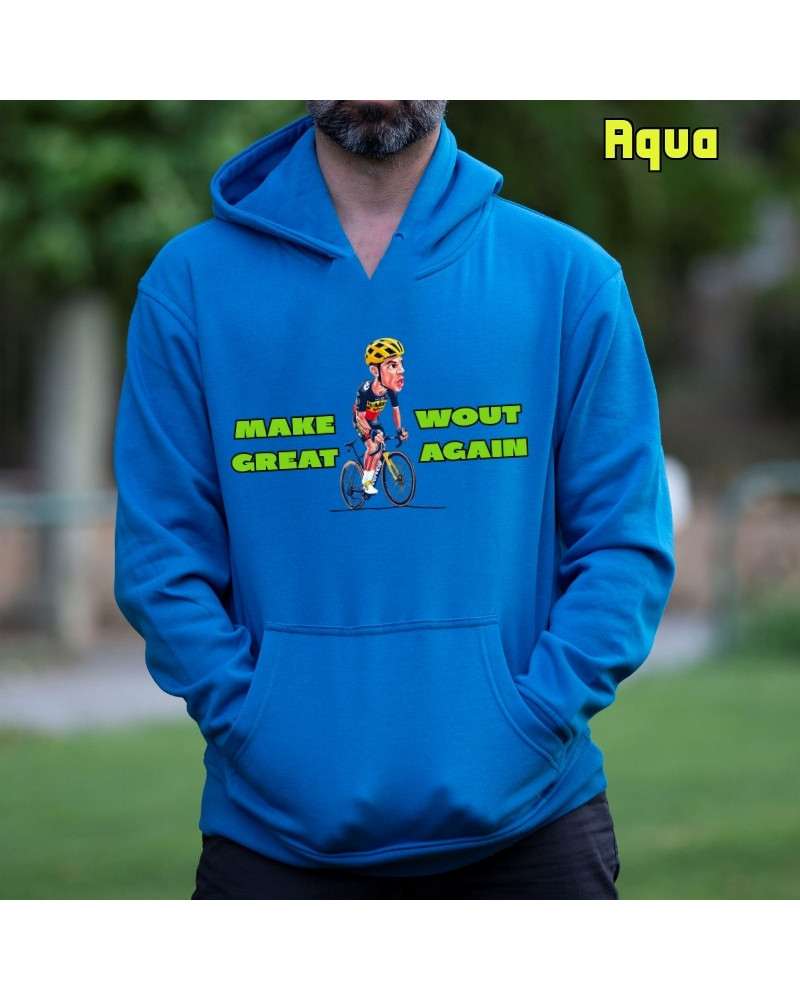 Sudadera hombre con capucha MAKE WOUT