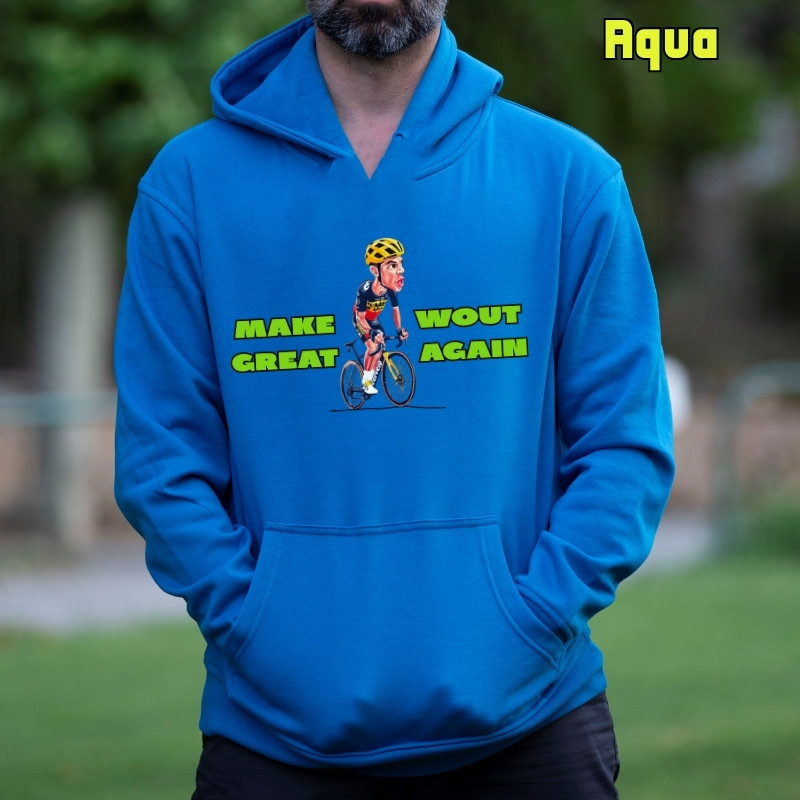 Make Wout - Sudadera hombre con capucha