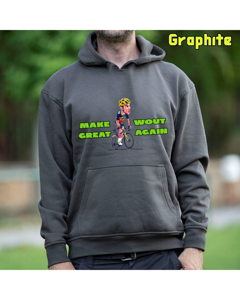 Sudadera hombre con capucha MAKE WOUT