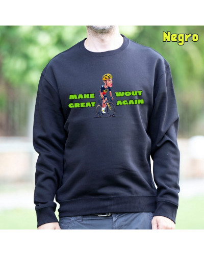 Sudadera Unisex MAKE WOUT La Kamiseta K Buskas