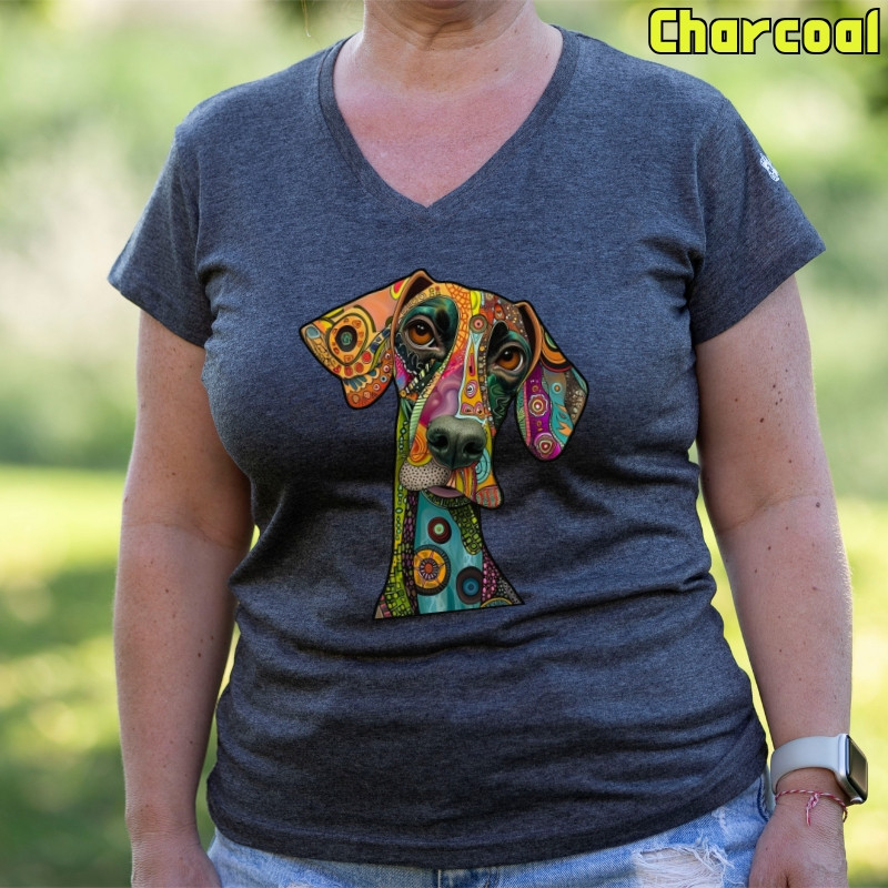 Dog - Camiseta Mujer Manga Corta