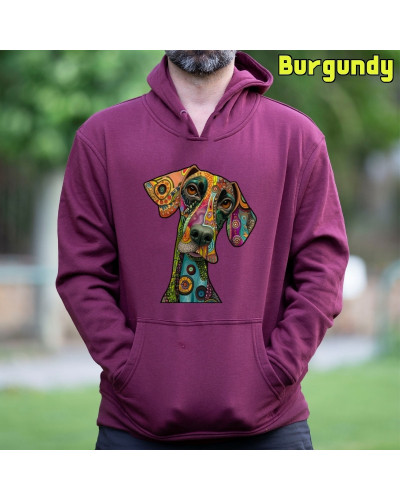 Sudadera hombre con capucha Dog  La Kamiseta K Buskas