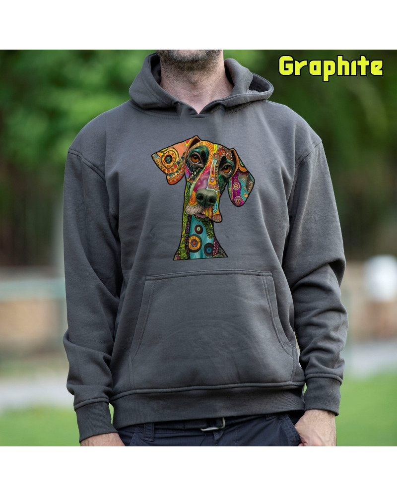 Sudadera hombre con capucha Dog  La Kamiseta K Buskas